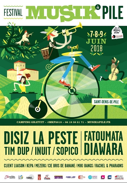 Affiche Festival Musik à Pile 2018