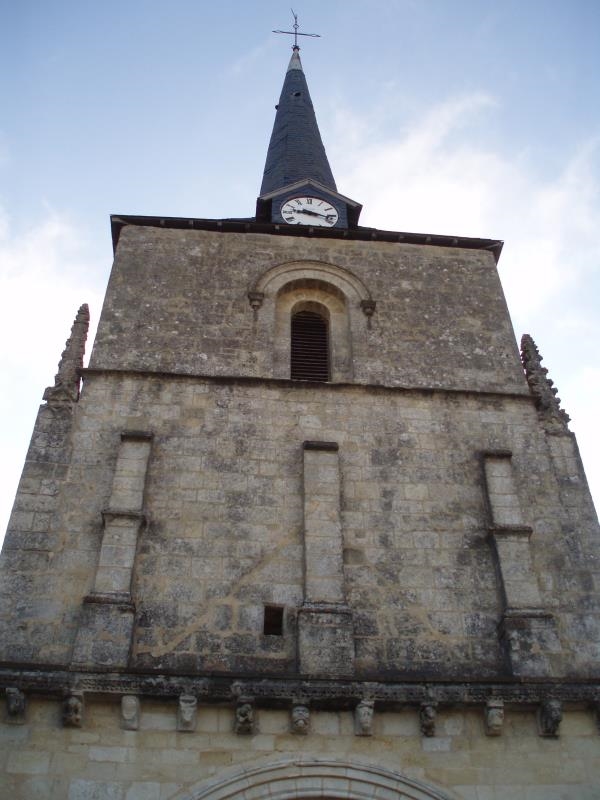 Le clocher de l'église St Martin