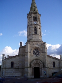 L'église de Léognan