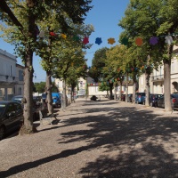 2-La place centrale de Verdelais
