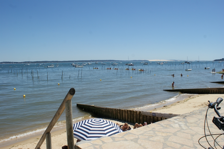 Vue sur le bassin d'Arcachon  - Village de l'herbe