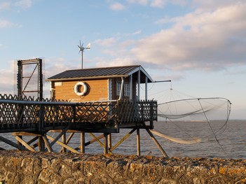 Carrelet estuaire de la Gironde