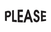 please