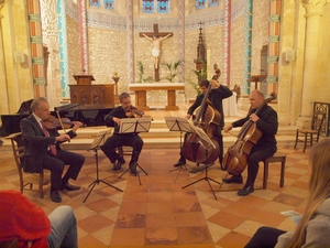 Concert des profs à l'église d'Hourtin