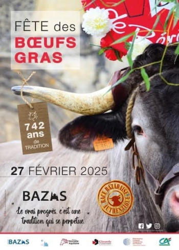 Affiche Fête des boeufs gras 2025