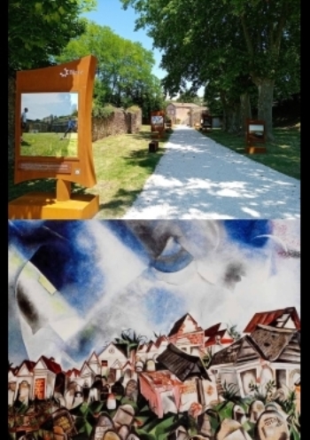 Affiche L'allée des Arts expose Marc Chagall 2025