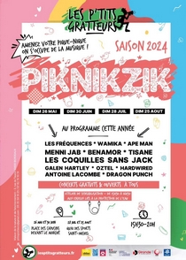 Affiche PIK NIK ZIK affiche 2024