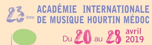 Académie Internationale de Musique Hourtin avril 2019