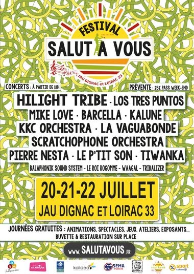 Affiche Le festival des Nuits Atypiques en Sud Gironde 2018
