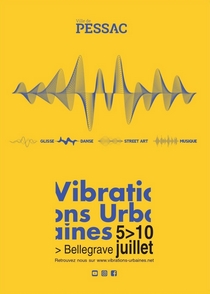 Affiche Festival Vibrations urbaines  2022