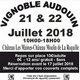 Portes Ouvertes 2018 au Vignoble Audouin : Château Les Maines - Château Moulin de La Roque