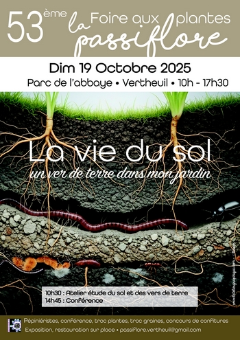 Affiche Passiflore d'automne 2025