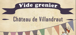 vide grenier 8 mai 2019 au château de Villandraut en Gironde