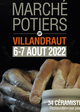 Affiche Marché de potiers à Villandraut 2022 à VILLANDRAUT du 06/08/2022 au 07/08/2022