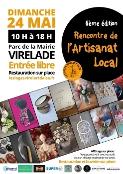 Affiche Rencontre de l'Artisanat Local 2026