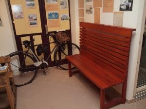 Le musée d'Hourtin - Siège et vélo