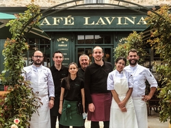 Equipe 2020 au café Lavinal