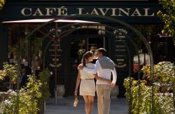 Arrivée Café Lavinal