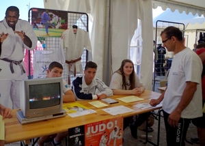 le stand du judo