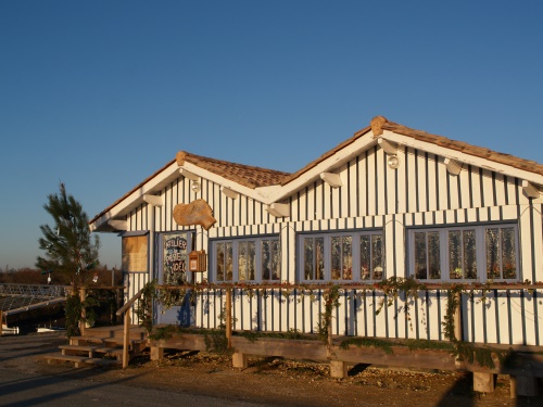 cabanes du port ostreicole