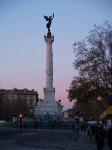 Bordeaux : monument des girondins