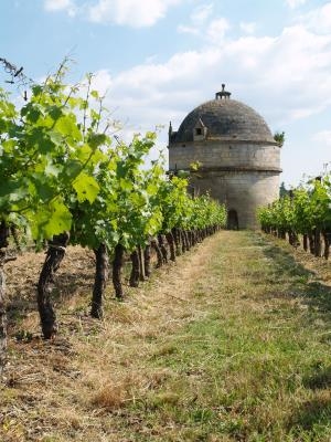 Le pigeonnier du château de Camarsac