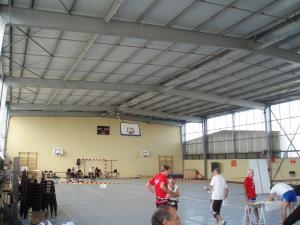 Le gymnase de Carignan