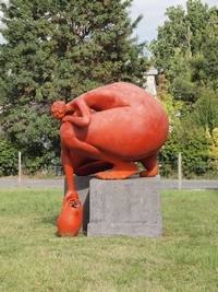 La poterie de Gradignan - statue de Alain Denis
