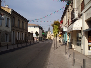 le centre ville de saint Médard
