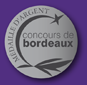 Médaille d'argent au concours de Bordeaux